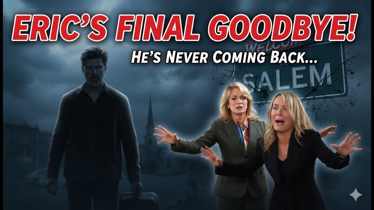 Heartbreaking Goodbye: Greg Vaughan Leaves DOOL Forever — Eric Brady ...