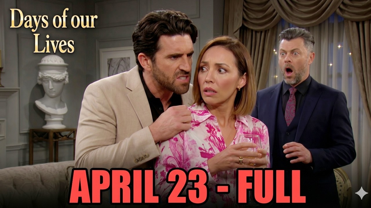 Days of our Lives To day 4/23/26, Full Episode Spoilers 720HD, DOOL ...